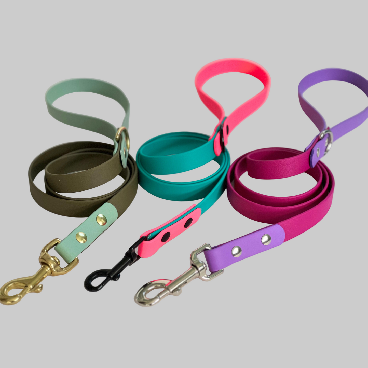 Create Your Own – Two-Tone Dog Leash – BioThane®