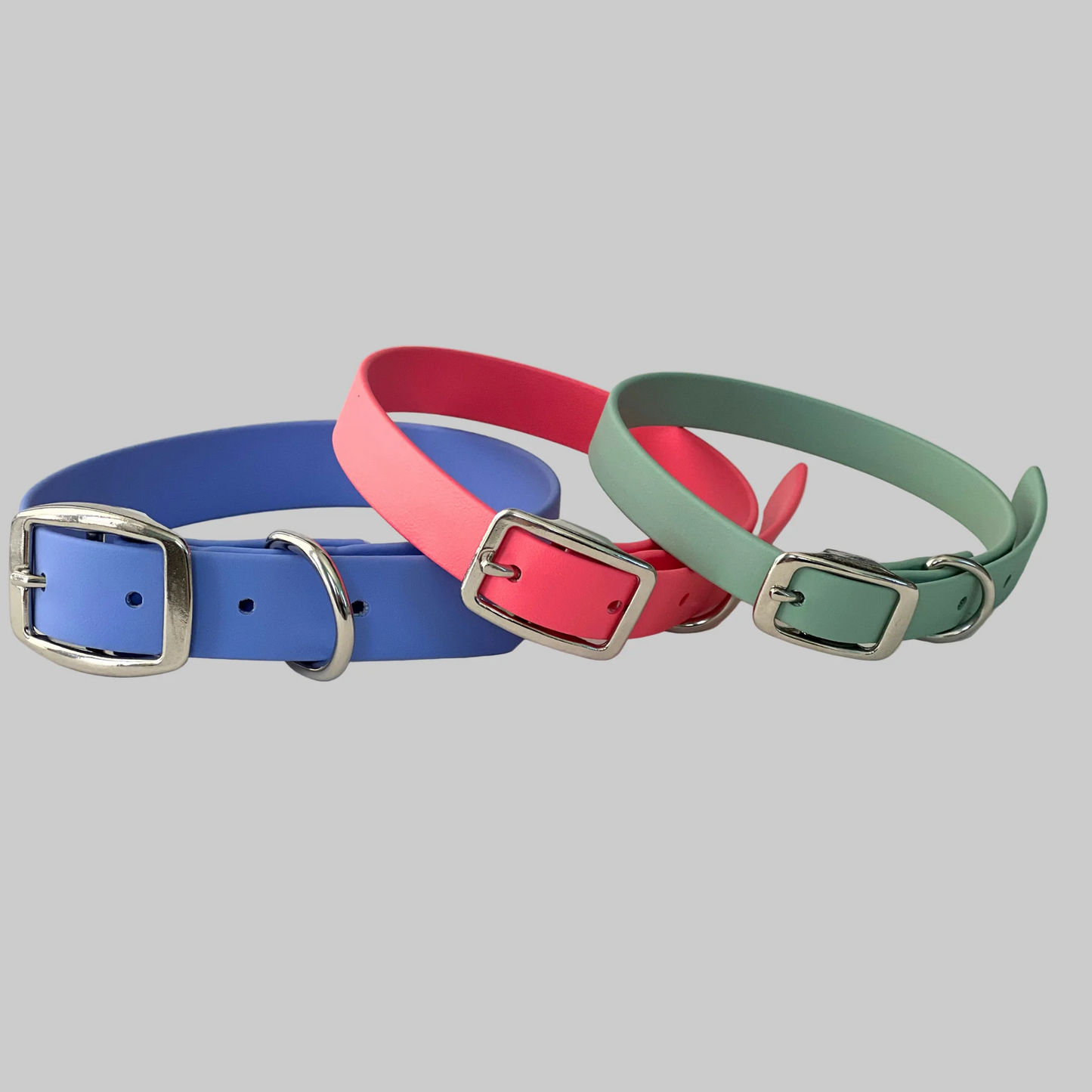 Create Your Own – Classic Single-Color Adjustable Dog Collar – BioThane®